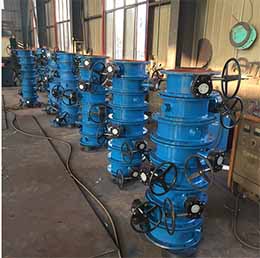 雙偏心蝶閥的試壓測試標準