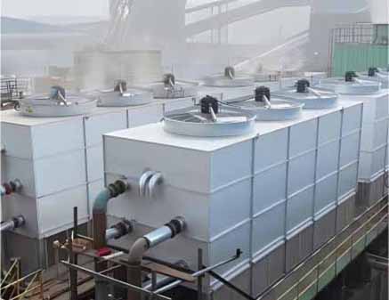 蒸發式冷凝器的PVC換熱片結構優勢